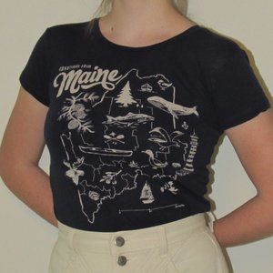 'Greetings from Maine' Tee